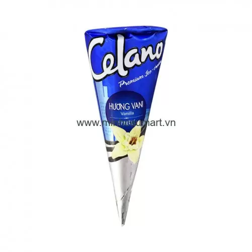 kem ốc quê cenano hương vani  kem ốc quê cenano hương vani