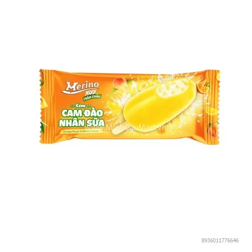 Kem Merino Cam Đào Nhân Sữa Kem Merino Cam Đào Nhân Sữa