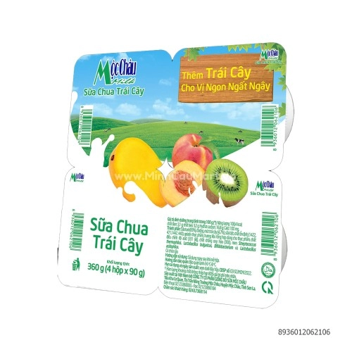 Sữa Chua Trái Cây Mộc Châu 90G Sữa Chua Trái Cây Mộc Châu 90G