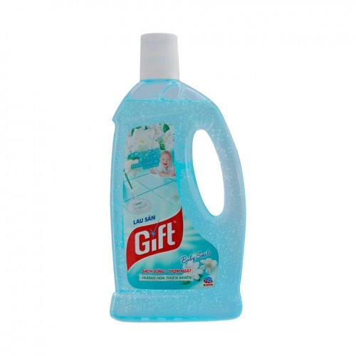 Gift lau sàn hương hoa thiên nhiên 1000ml  Gift lau sàn hương hoa thiên nhiên 1000ml