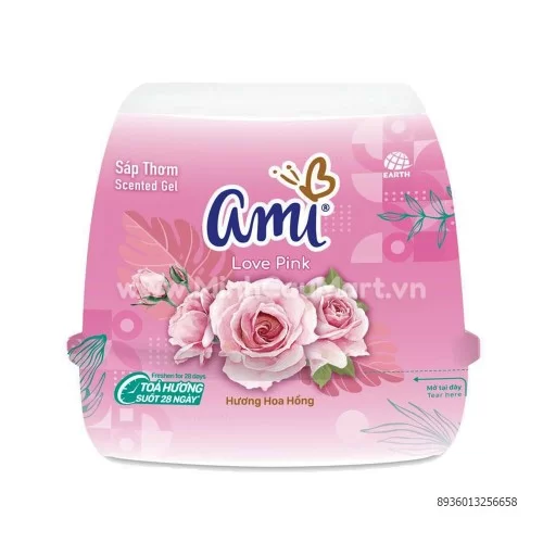 Sáp thơm Ami 200g Hoa Hồng Sáp thơm Ami 200g Hoa Hồng