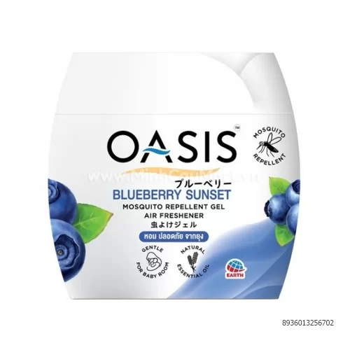 Sáp thơm đuổi muỗi oasis 180G                                                                                                                                                                                                                              Sáp thơm đuổi muỗi oasis 180G