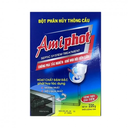 Bột Thông Cống Amiphot 220g Bột Thông Cống Amiphot 220g