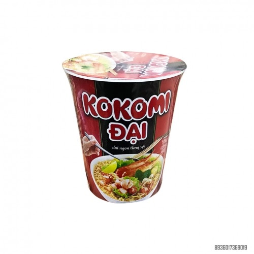 Mỳ Tôm Kokomi Đại Chua Cay Ly 65g