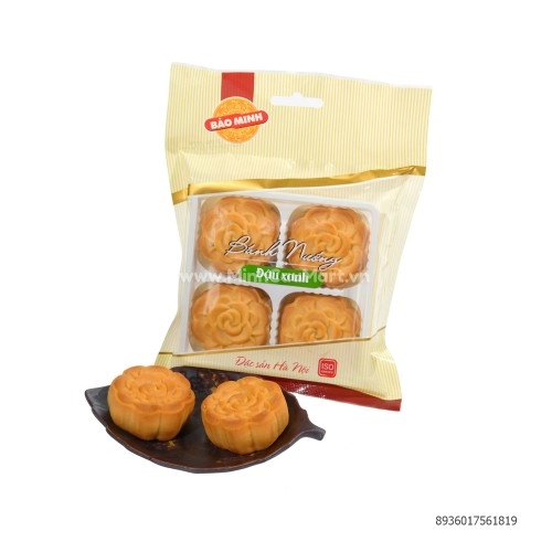 Bánh Nướng Bảo Minh Nhân Đậu Xanh 160g Bánh Nướng Bảo Minh Nhân Đậu Xanh 160g