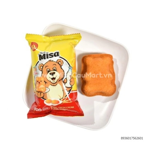 Bánh gấu Misa 30g Bánh gấu Misa 30g