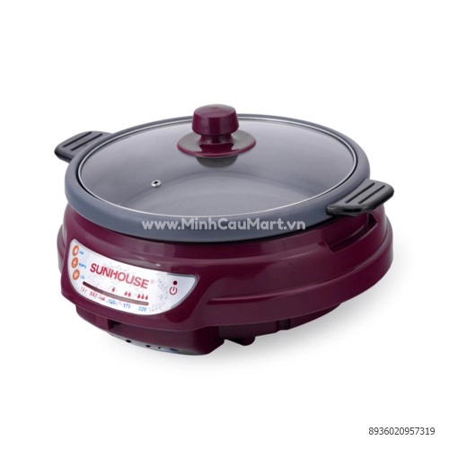 Nồi Lẩu Điện SUNHOUSE SH535 3.5L 1300W