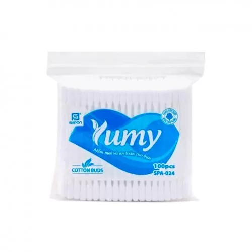 Bông ngoáy tai Yumy xanh dương 