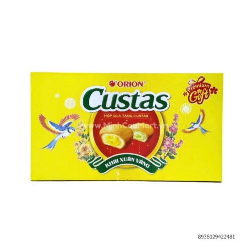 Bánh Custas hộp quà tết 4 -16P