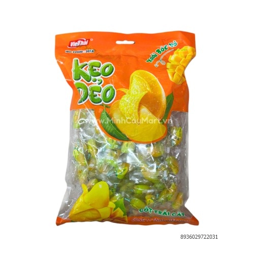 Kẹo dẻo cốt trái cây bóc vỏ 1kg Việt Thái