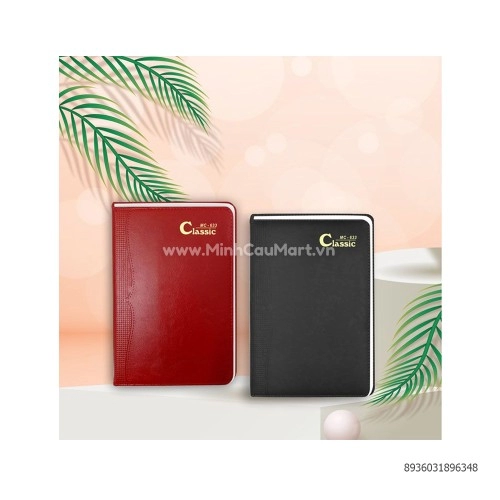 Sổ da Minh Châu A4 Classic 200t 
