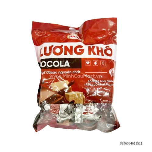 Lương Khô Phú Cường 400gr Socola Lương Khô Phú Cường 400gr Socola