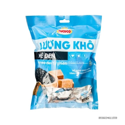 Lương Khô Mè Đen Fucuco 400G Lương Khô Mè Đen Fucuco 400G