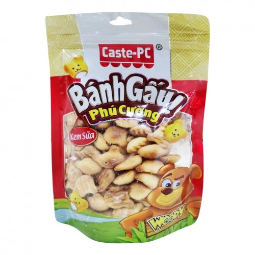 Bánh gấu kem sữa FUCUCO 200g Bánh gấu kem sữa FUCUCO 200g