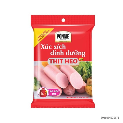 Xúc Xích Ponnie Heo 21g Xúc Xích Ponnie Heo 21g