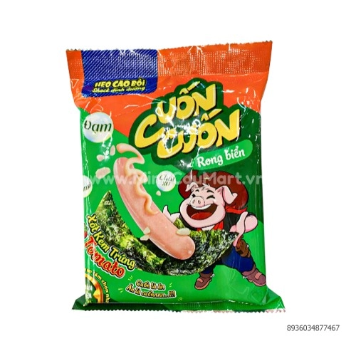 Xúc xích cuốn cuốn rong biển vị kem trứng sốt cà chua Xúc xích cuốn cuốn rong biển vị kem trứng sốt cà chua