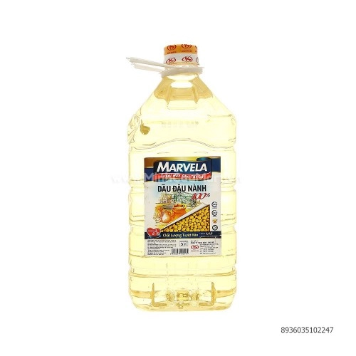 Dầu đậu nành Marvela 5l  Dầu đậu nành Marvela 5l