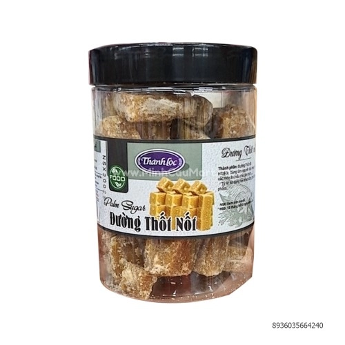 Đường thốt nốt thành lộc 500gr Đường thốt nốt thành lộc 500gr