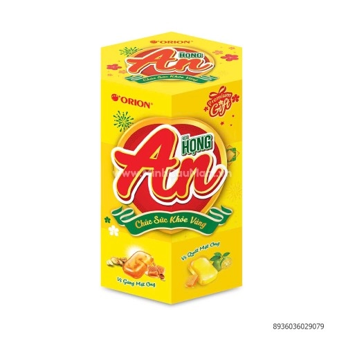 Kẹo Họng Orion lục giác