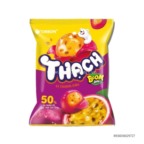 Kẹo Dẻo Orion Boom Thạch Vị Chanh Dây 25G