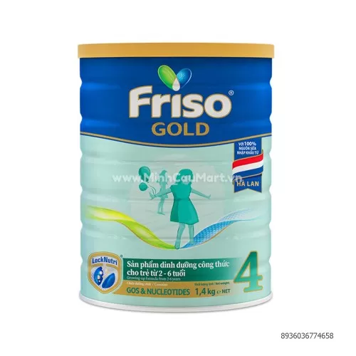 SỮA BỘT FRISO GOLD SỐ 4 CHO BÉ TỪ 2-6 TUỔI 850GR