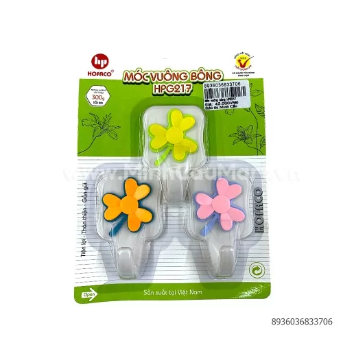 MÓc vuông bông HPG217                                                                                                                                                                                                                                      MÓc vuông bông HPG217