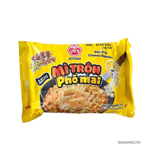 Mì trộn phô mai ottoghi 75g Mì trộn phô mai ottoghi 75g