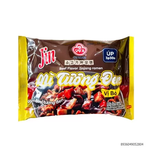 Mì trộn tương đen ăn liền Koreno  Mì trộn tương đen ăn liền Koreno