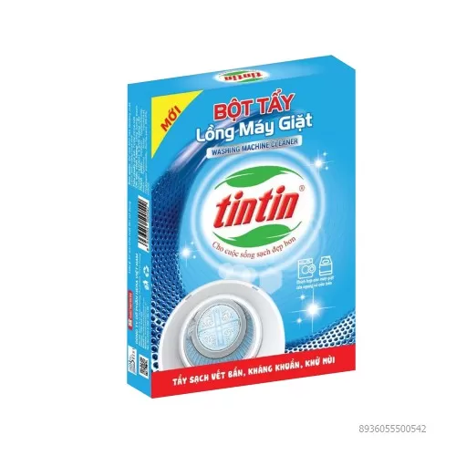 Bột tẩy lồng máy giặt Tintin 250gr  Bột tẩy lồng máy giặt Tintin 250gr