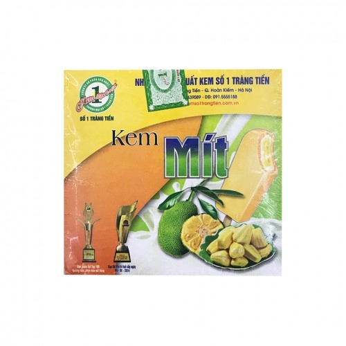 Kem tràng tiền mít 10que/hộp  Kem tràng tiền mít 10que/hộp