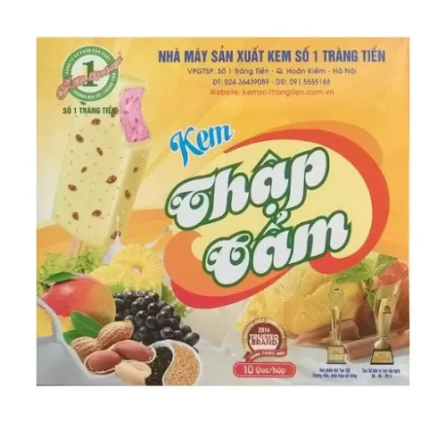 Kem Tràng Tiền Thập Cẩm  Kem Tràng Tiền Thập Cẩm