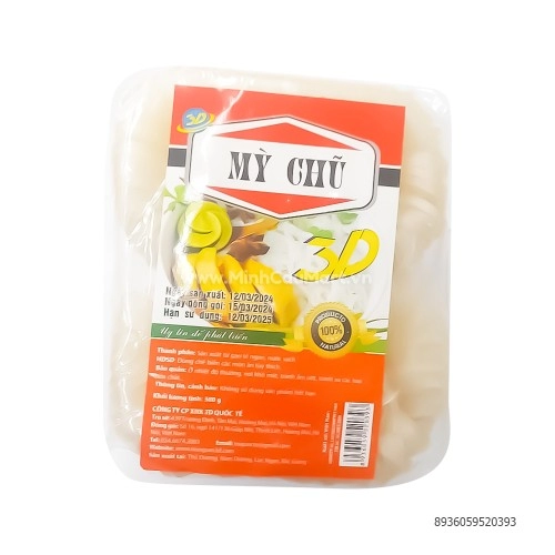 Mỳ chũ 3D túi 300g Mỳ chũ 3D túi 300g