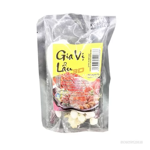 Gia vị lẩu 3D túi 50g 