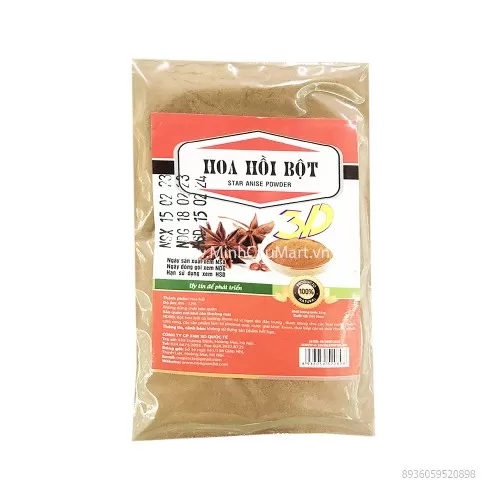 Hoa hồi bột 3D 25g Hoa hồi bột 3D 25g