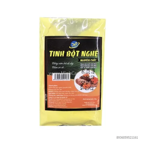 Tinh bột nghệ 3D 25g 