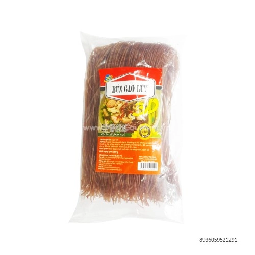 Bún gạo lứt 3D 300g Bún gạo lứt 3D 300g