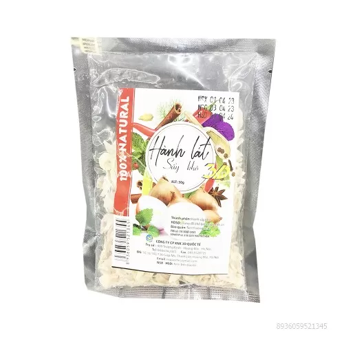 Hành lát sấy khô 3D 50g 