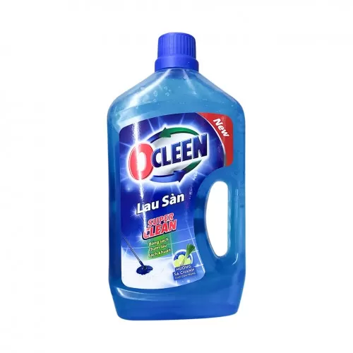 Nước lau nhà Ocleen đuổi côn trùng hương chanh xả 1000ml 