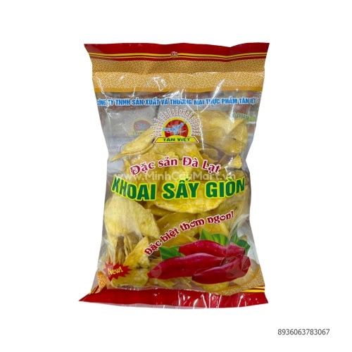 Khoai Lang sấy giòn Đà lạt 200Gr Khoai Lang sấy giòn Đà lạt 200Gr