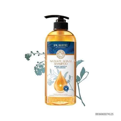 Dầu gội Purité serum thiên nhiên giảm gãy rụng 620ml Dầu gội Purité serum thiên nhiên giảm gãy rụng 620ml