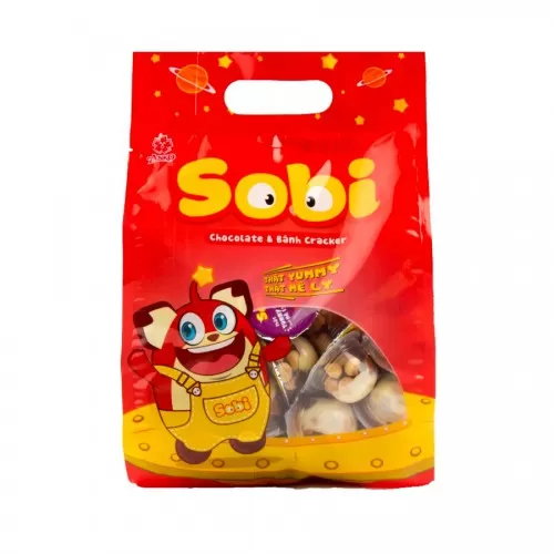 Bánh Sobi chocolate 320g túi đỏ 