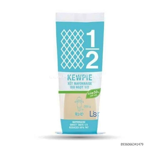Xốt mayonaise ít béo Kewpie 130g