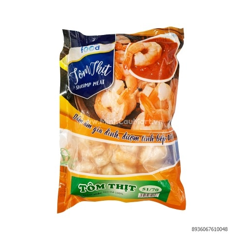 Tôm thịt 51/70 Homefood 450Gr