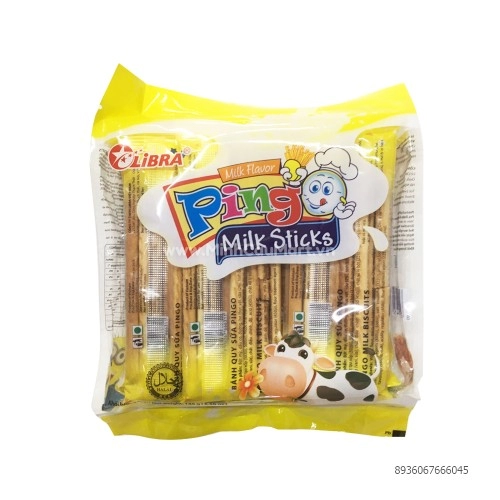 Bánh quy Pingo miclk stick hương sữa 186g Bánh quy Pingo miclk stick hương sữa 186g
