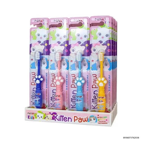 Bàn Chải Trẻ Em NAVI KITTEN PAW Bàn Chải Trẻ Em NAVI KITTEN PAW
