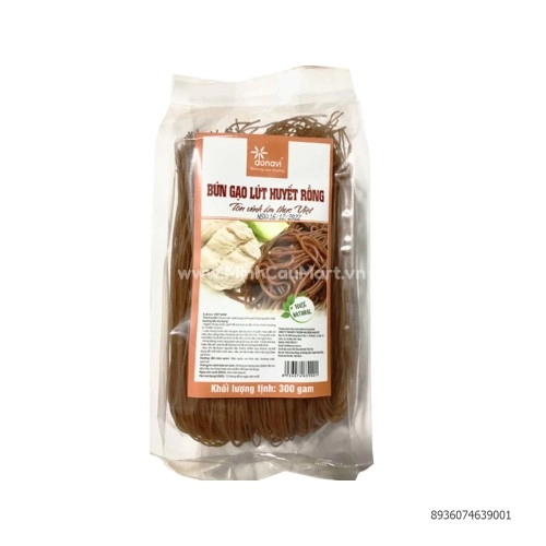 Bún Gạo Lứt Huyết Rồng Đông Nam Việt 300g