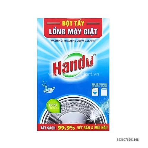 Bột tẩy cặn vôi và lồng máy giặt Hando 100g Bột tẩy cặn vôi và lồng máy giặt Hando 100g