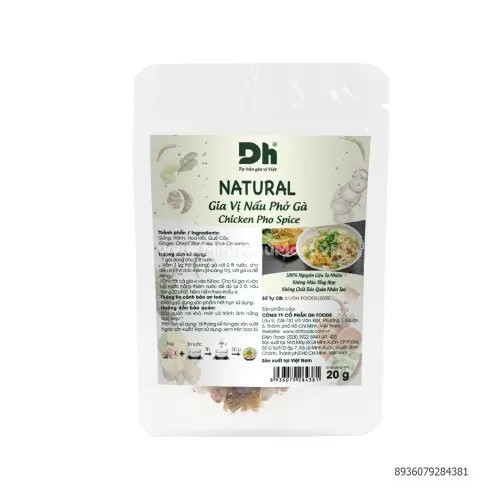 Gia vị nấu phở gà DHD 20gr 