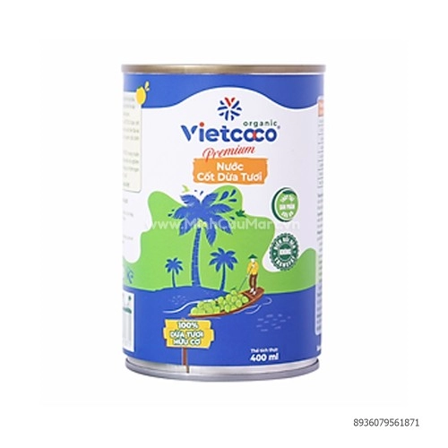 Nươc cốt dừa Oganic 400Gr Nươc cốt dừa Oganic 400Gr