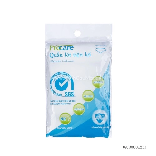 Quần lót giấy procare gói 5